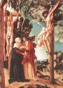 Lucas Cranach the Elder The Crucifixion painting
